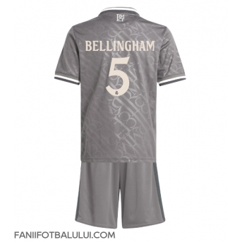 Real Madrid Jude Bellingham #5 Echipament de Fotbal Replică 2024-25 Copii Treilea (+ Șorturi)